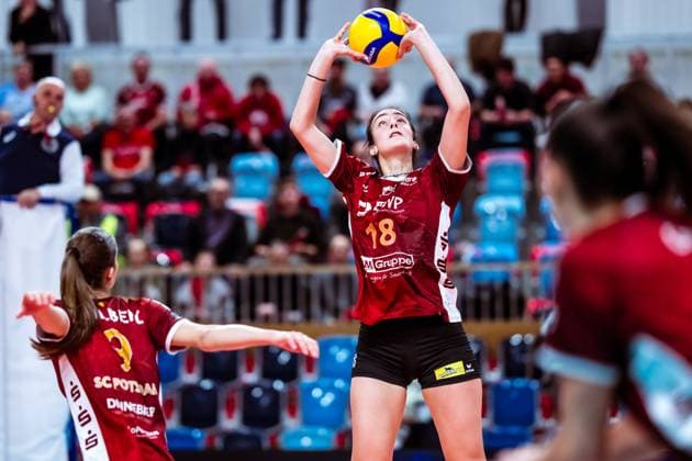 CEV Challenge Cup SC Potsdam ZOK UB 06 11 2024 CEV Challenge Cup SC Potsdam ZOK UB Copyright: xBEAUTIFULxSPORTS NicolxMarschallx