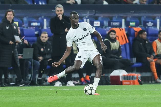 Sport, Football, UEFA Champions League Season 2024 2025 League Phase 4 Matchday FC Shakhtar Donetsk BSC Young Boys 06 11 2024, Arena AufSchalke Cheikh Niasse BSC Young Boys, 20 Gelsenkirchen Arena AufSchalke VELTINS Arena Nordrhein Westfahlen Germany