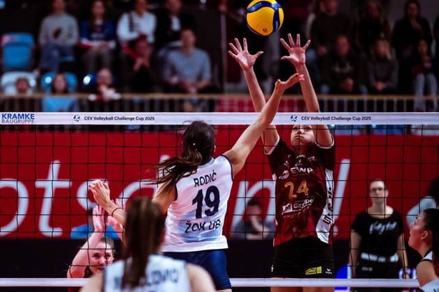 CEV Challenge Cup SC Potsdam ZOK UB 06 11 2024 CEV Challenge Cup SC Potsdam ZOK UB Copyright: xBEAUTIFULxSPORTS NicolxMarschallx