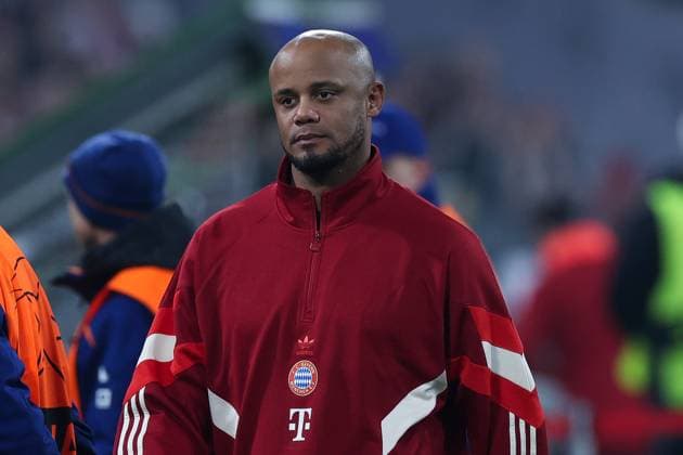 Soccer Champions League Matchday 4 FC Bayern Munich Benfica Lisbon on 06 11 2024 at the Allianz Arena in Munich Vincent Kompany Coach Head Coach Munich xMSx