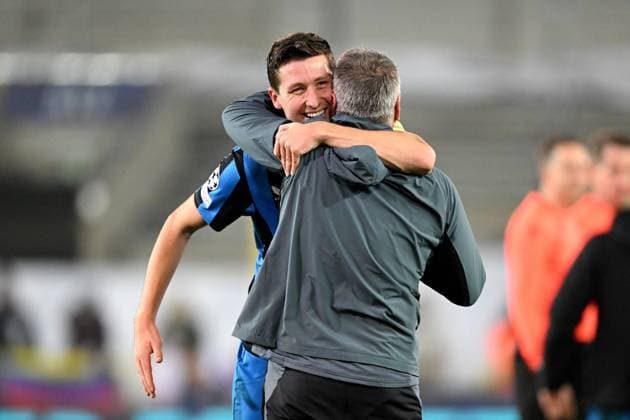 BRUGGE - Hans Vanaken of Club Brugge KV after the UEFA Champions League match between Club Brugge and Aston Villa FC at the Jan Breydel Stadium on Nov. 6, 2024 in Bruges, Belgi . ANP Hollandse Hoogte UEFA Champions League 2024 25 League phase 4 2024 25 xVIxANPxSportx xGerritxvanxKeulenxIVx 512844382 originalFilename: 512844382.jpg