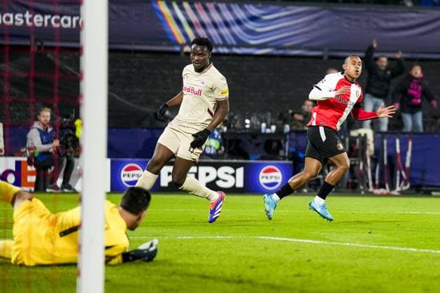 UEFA Champions League: Feyenoord v FC Red Bull Salzburg Rotterdam - Igor Paixao of Feyenoord during the fourth round of the new format of The Champions League 2024 2025. The match is set between Feyenoord and FC Red Bull Salzburg at Stadion Feijenoord De Kuip on 6 November 2024 in Rotterdam, The Netherlands. Copyright: xYannickxVerhoevenx
