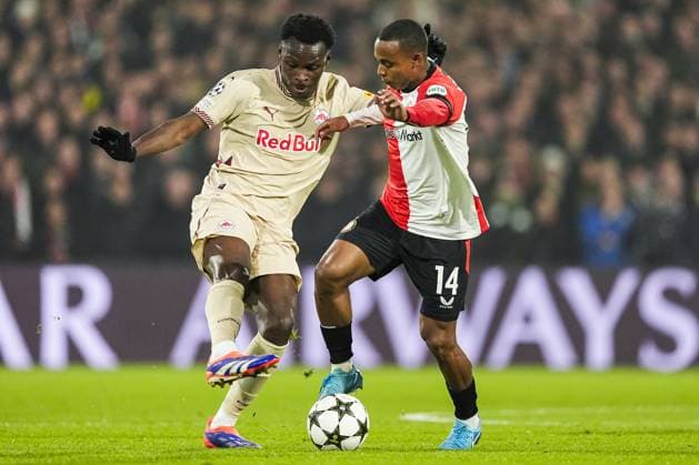 UEFA Champions League: Feyenoord v FC Red Bull Salzburg Rotterdam - Igor Paixao of Feyenoord during the fourth round of the new format of The Champions League 2024 2025. The match is set between Feyenoord and FC Red Bull Salzburg at Stadion Feijenoord De Kuip on 6 November 2024 in Rotterdam, The Netherlands. Copyright: xTomxBodex