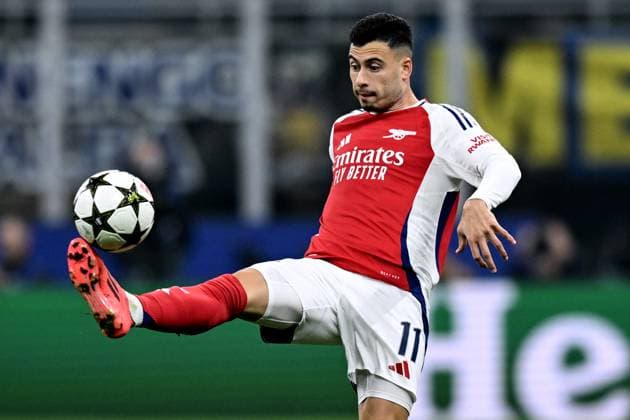 Db Milano 06 11 2024 - Champions League Inter-Arsenal foto Daniele Buffa Image nella foto: Gabriel Martinelli 