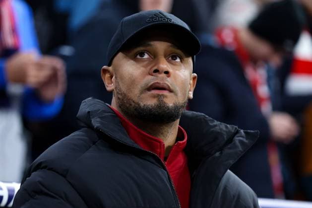 Soccer Champions League Matchday 4 FC Bayern Munich Benfica Lisbon on 06 11 2024 at the Allianz Arena in Munich Vincent Kompany Coach Head Coach Munich xMSx