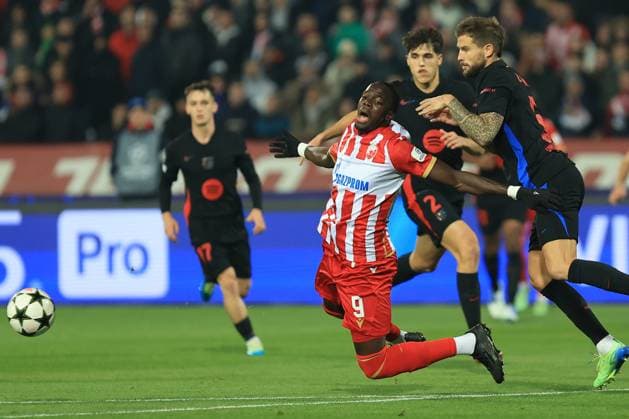 Football, CL, Red Star Belgrade - FC Barcelona