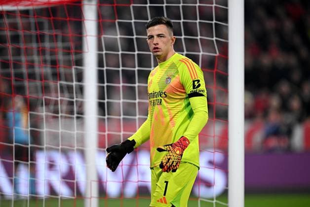 FOOTBALL CHAMPIONS LEAGUE SEASON 2024 2025 Preliminary Round 4 Matchday FC Bayern Munich Benfica Lisbon 06 11 2024 Goalkeeper Anatoliy Trubin Benfica Lisbon