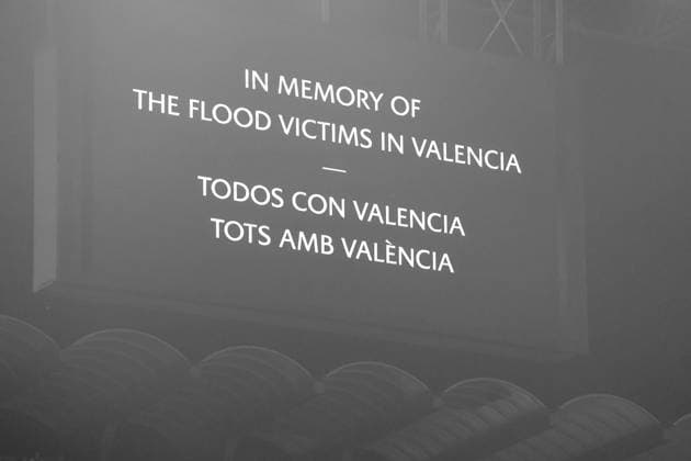 Sport Bilder des Tages Milano Italy, November 6th 2024: A minute of silence in memory of the flood victims in Valencia during the UEFA Champions League football match between FC Internazionale and Arsenal FC at San Siro in Milano, Italy. (Daniela Porcelli SPP) Copyright: xDanielaxPorcellix xSPPx spp-en-DaPoSp-20241106-_DP12593