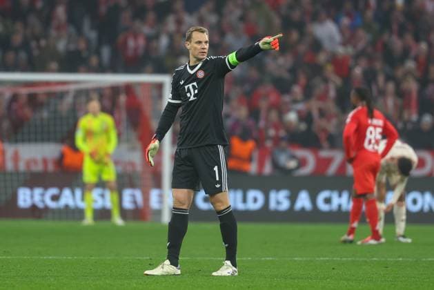Manuel Neuer 1 FC Bayern Muenchen , FC Bayern Muenchen vs Benfica Lisbon, Champions League, Soccer, Matchday 4, 06 11 2024 Muenchen Bayern Germany Copyright: xkolbert-press ChristianxKolbertx