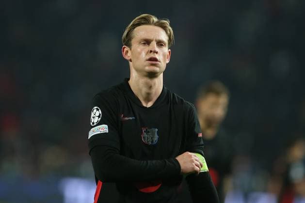 CRVENA ZVEZDA vs BARCELONA FRENKIE DE JONG Barcelona football player at the UEFA Champions League match against Red Star at the Rajko Mitic stadium, Belgrade 06.11.2024. Ivica Veselinov MN PRESS Photo FOOTBALL, FOOTBALL, UEFA CHAMPIONS LEAGUE, LIGA CHAMPIONA, RED STAR, RED STAR, BARCELONA Belgrade Stadion Rajko Mitic Serbia Copyright: xIvicaxVeselinovx xMNxPressx