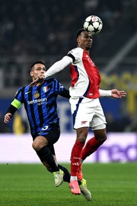 Db Milano 06 11 2024 - Champions League Inter-Arsenal foto Daniele Buffa Image nella foto: Gabriel-Lautaro Martinez 