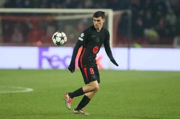 CRVENA ZVEZDA vs BARCELONA PEDRI Barcelona football player at the UEFA Champions League match against Red Star at the Rajko Mitic stadium, Belgrade 06.11.2024. Ivica Veselinov MN PRESS Photo FOOTBALL, FOOTBALL, UEFA CHAMPIONS LEAGUE, LIGA CHAMPIONA, RED STAR, BARCELONA Belgrade Stadion Rajko Mitic Serbia Copyright: xIvicaxVeselinovx xMNxPressx