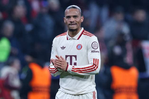 Soccer Champions League Matchday 4 FC Bayern Munich Benfica Lisbon on 06 11 2024 at the Allianz Arena in Munich Leroy Sane Munich xMSx
