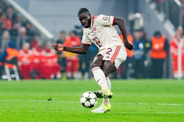 06 11 2024, FC Bayern München vs Benfica Lisbon, UEFA Champions League, Matchday 4 Dayot Upamecano FC Bayern Muenchen, 2 Copyright: xBahhoxKarax