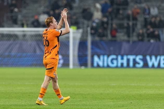 UEFA Champions League FC Shakhtar Donetsk BSC Young Boys 06 11 2024 Yukhym Konoplia FC Shakhtar Donetsk, 26 UEFA Champions League FC Shakhtar Donetsk BSC Young Boys Arena AufSchalke, Gelsenkirchen 06 11 2024 Copyright: xBEAUTIFULxSPORTS Buriakovx