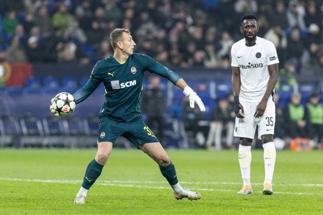 UEFA Champions League FC Shakhtar Donetsk BSC Young Boys 06 11 2024 Dmytro Riznyk FC Shakhtar Donetsk, 31 UEFA Champions League FC Shakhtar Donetsk BSC Young Boys Arena AufSchalke, Gelsenkirchen 06 11 2024 Copyright: xBEAUTIFULxSPORTS Buriakovx
