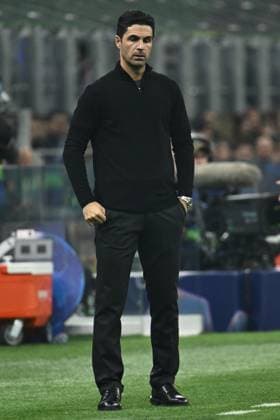 FC Internazionale Milano v Arsenal FC - UEFA Champions League 2024 25 League Phase MD4 Mikel Arteta of Arsenal F.C. is present during the UEFA Champions League 2024 25 League Phase MD4 match between F.C. Inter and Arsenal F.C. at San Siro Stadium in Milan, Italy, on November 6, 2024. Milan Italy Italy  Copyright: xDomenicoxCippitellix originalFilename:cippitelli-fcinterv241106_np4Sj.jpg
