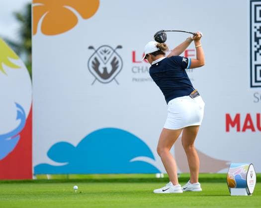 November 6, 2024: Malia Nam hits her tee shot from the 10th hole tee box during the first round of the 2024 Lotte Championship presented by Hoakalei at Hoakalei Country Club in Ewa Beach, Hawaii. CSM Ewa Beach USA - ZUMAc04_ 20241106_zma_c04_245 Copyright: xGlennxYozax