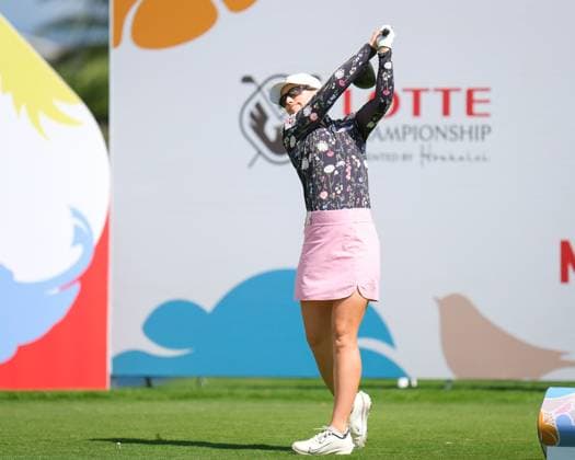 November 6, 2024: Jodi Ewart Shadoff hits her tee shot from the 10th hole tee box during the first round of the 2024 Lotte Championship presented by Hoakalei at Hoakalei Country Club in Ewa Beach, Hawaii. CSM Ewa Beach USA - ZUMAc04_ 20241106_zma_c04_240 Copyright: xGlennxYozax