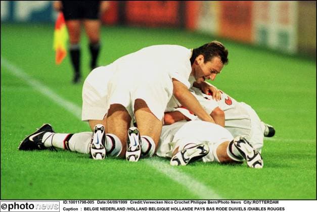 Archivbilder der Woche SPORT KW45 BELGIE NEDERLAND HOLLAND BELGIQUE HOLLANDE PAYS BAS RODE DUIVELS DIABLES ROUGES ROTTERDAM  Copyright: xVereeckenxNicoxCrochetxPhilippex Bernx S66349_16.JPG MARC WILMOTS