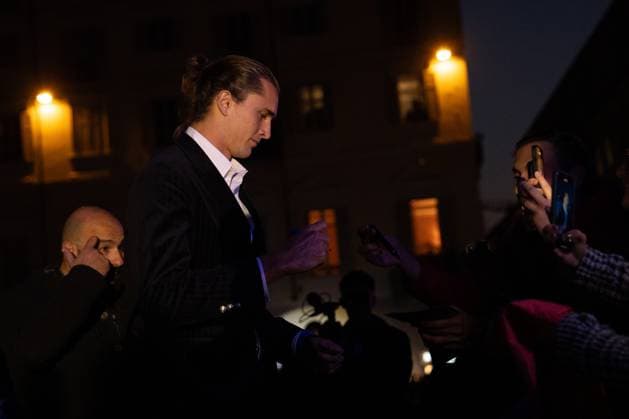 Alexander ZVEREV attends Blue Carpet prior to the Nitto ATP, Tennis Herren Finals at Museo del Risorgimento in Turin, Italy, where the ATP Finals will begin on Sunday, Nov. 10 - - Thursday, November 7, 2024.  Copyright: xMarcoxAlpozzi LaPressex