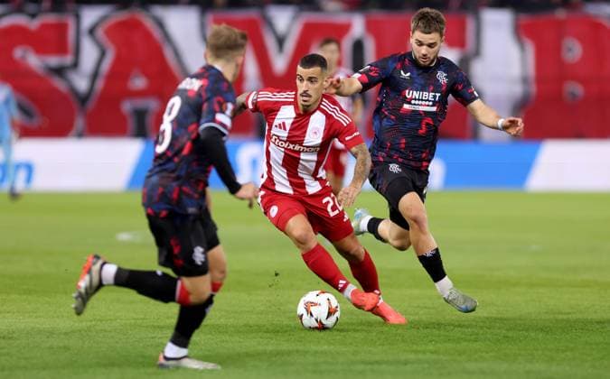 Football, EL, Olympiakos Piraeus - Glasgow Rangers