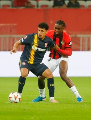 football ogcnice fc twente PHOTOPQR NICE MATIN Frantz Bouton ; Nice ; 07 11 2024 ; football ogcnice fc twente phase de ligue J4 Nice France  Copyright: xPHOTOPQR NICExMATIN MAXPPPxFrantzxBoutonx 20241107NIM4599 20241107NIM4599