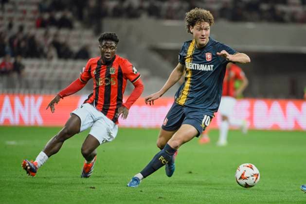 Football, EL, OGC Nice - FC Twente Enschede