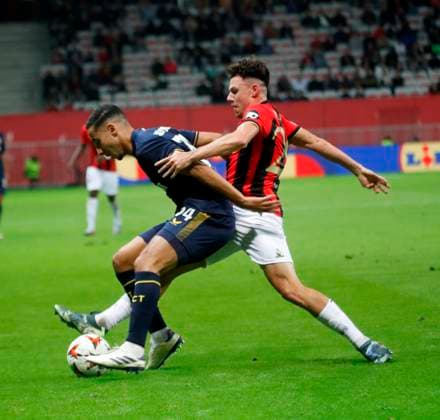 football ogcnice fc twente PHOTOPQR NICE MATIN Frantz Bouton ; Nice ; 07 11 2024 ; football ogcnice fc twente phase de ligue J4 Nice France  Copyright: xPHOTOPQR NICExMATIN MAXPPPxFrantzxBoutonx 20241107NIM4637 20241107NIM4637