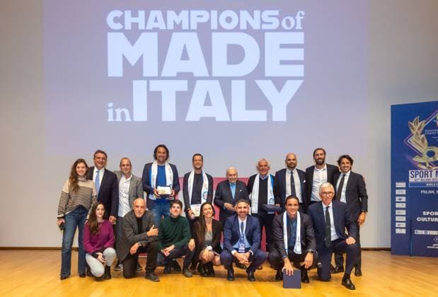 Football, Champions of Made in Italy Premiere in Milan