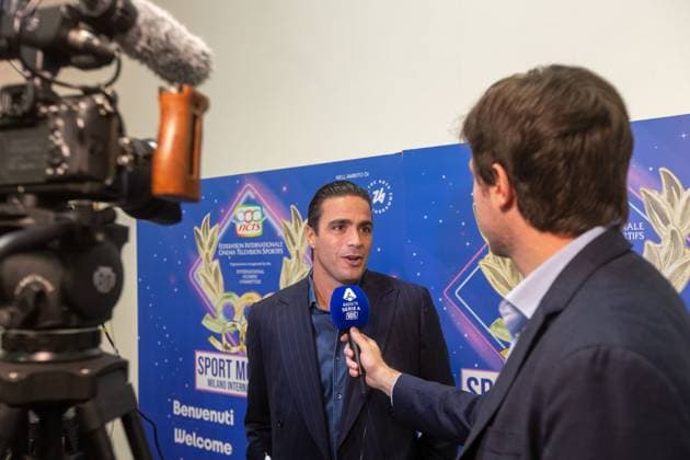 Alessandro Matri allo Movies &amp; Tv 2024 , proiezione di Campioni del Made in Italy a Palazzo Lombardia - Milano, Italia - Gioved& xec;, 7 Novembre 2024 (foto Stefano Porta LaPresse) Sport Movies &amp; Tv 2024 , screening of Champions of Made in Italy at Palazzo Lombardia - Milan, Italy - Thursday, 7 November 2024 (photo Stefano Porta LaPresse)  Copyright: xStefanoxPortax LaPressex