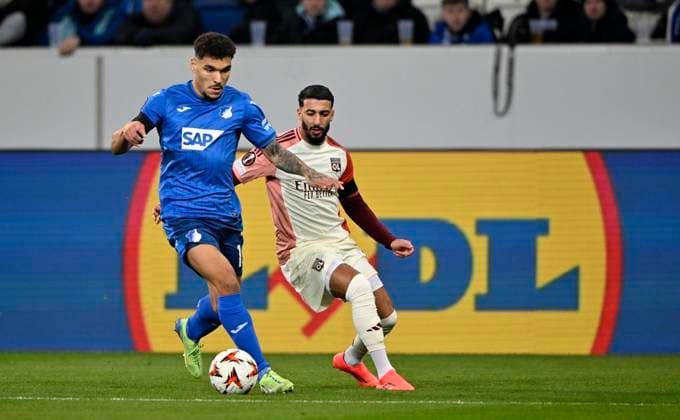 Football, EL, TSG 1899 Hoffenheim - Olympique Lyon