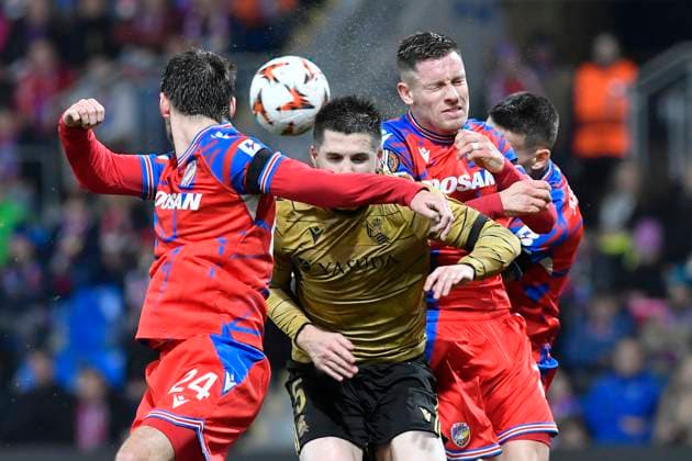 Football, EL, Viktoria Pilsen - Real Sociedad