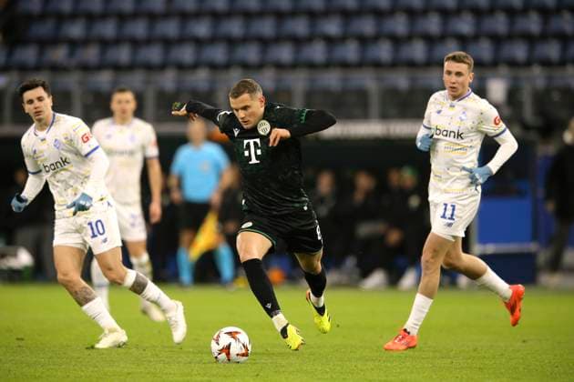Football, EL, Dynamo Kiev - Ferencvaros Budapest