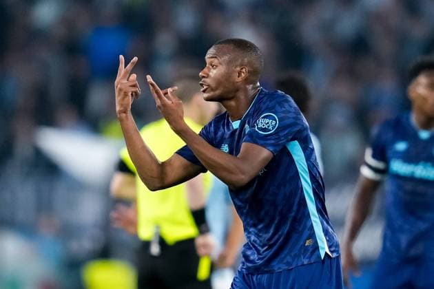 S.S. Lazio v FC Porto - UEFA Europa League 2024 25 League Phase MD4 Tiago Djalo of FC Porto gestures during the UEFA Europa League 2024 25 League Phase MD4 match between SS Lazio and FC Porto at Stadio Olimpico on November 07, 2024 in Rome, Italy. Rome Stadio Olimpico Rome Italy Copyright: xGiuseppexMaffiax UEL_Lazio-Porto_071124_DSC8491