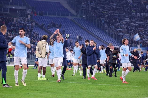 Europa League Football Match - 2024 25 Lazio vs Porto 07 11 2024 Rome, Stadio Olimpico, football match valid for Europa League 2024 24 between SS Lazio vs SSC vs FC Porto In photo: Lazio soccer ROMA Stadium Olimpic Lazio ITALY Copyright: xFABIOxSASSO FPAxFabioxSasso FPAx Lazio Porto2024_11_08Fabio Sasso6769