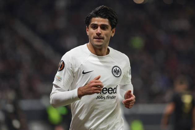 Frankfurt, 7 November 2024 UEFA Europa Legue 2024 25 Eintracht Frankfurt Slavia Praha v l , Mahmoud Dahoud Eintracht Frankfurt DFL DFB REGULATIONS PROHIBIT ANY USE OF PHOTOGRAPHS as IMAGE SEQUENCES and or QUASI VIDEO Copyright: JoaquimxFerreira