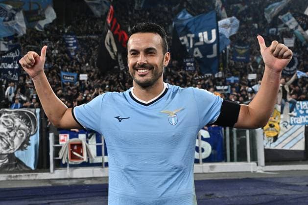 S.S. Lazio v FC Porto - UEFA Europa League 2024 25 League Phase MD4 Pedro of S.S. Lazio stands at the end of the UEFA Europa League 2024 25 League Phase MD4 match between S.S. Lazio and F.C. Porto at Olympic Stadium in Rome, Italy, on November 7, 2024. Rome Italy  Copyright: xDomenicoxCippitellix originalFilename:cippitelli-sslaziov241107_npfbw.jpg