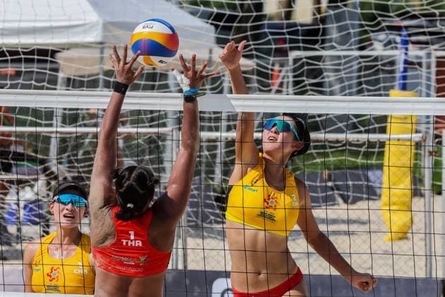 Beach volleyball, AVC Asian Senior Beach Championship in Laguna Province, Philippines