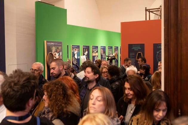Inaugurazione di Casa Tennis e Casa Gusto in Piazza Castello a Torino, Italia - Venerd& xec;, 8 Novembre 2024 - Cronaca - ( Foto Andrea Alfano LaPresse ) Casa Tennis and Casa Gusto at the presence of Simone Bolelli and Andrea Vavassori in Piazza Castello. Turin, Italy - Friday, November 8, 2024 - News - ( Photo Andrea Alfano LaPresse )  Copyright: xAndreaxAlfano LaPressex