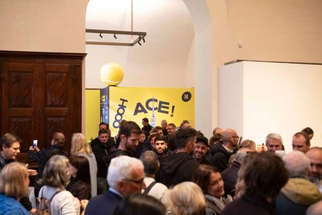 Inaugurazione di Casa Tennis e Casa Gusto in Piazza Castello a Torino, Italia - Venerd& xec;, 8 Novembre 2024 - Cronaca - ( Foto Andrea Alfano LaPresse ) Casa Tennis and Casa Gusto at the presence of Simone Bolelli and Andrea Vavassori in Piazza Castello. Turin, Italy - Friday, November 8, 2024 - News - ( Photo Andrea Alfano LaPresse )  Copyright: xAndreaxAlfano LaPressex