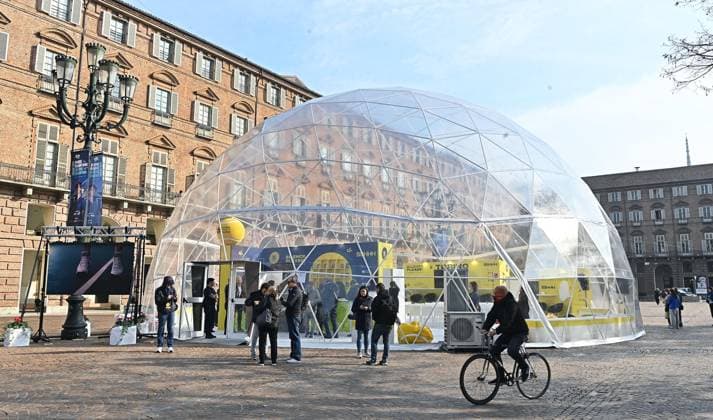 November 8, 2024, Turin: Press preview of Casa Tennis, Casa Gusto, Casa Media and inauguration of the collateral events on the occasion of the Nitto ATP, Tennis Herren Finals Torino 2024, in Turin, Italy, 08 November 2024. ANSA ALESSANDRO DI MARCO Nitto Atp Finals  - ZUMAa110 20241108_zaf_a110_018 Copyright: xAlessandroxDixMarcox xZ63x