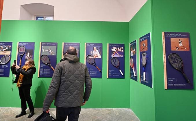 November 8, 2024, Turin: Press preview of Casa Tennis, Casa Gusto, Casa Media and inauguration of the collateral events on the occasion of the Nitto ATP, Tennis Herren Finals Torino 2024, in Turin, Italy, 08 November 2024. ANSA ALESSANDRO DI MARCO Nitto Atp Finals  - ZUMAa110 20241108_zaf_a110_021 Copyright: xAlessandroxDixMarcox xZ63x
