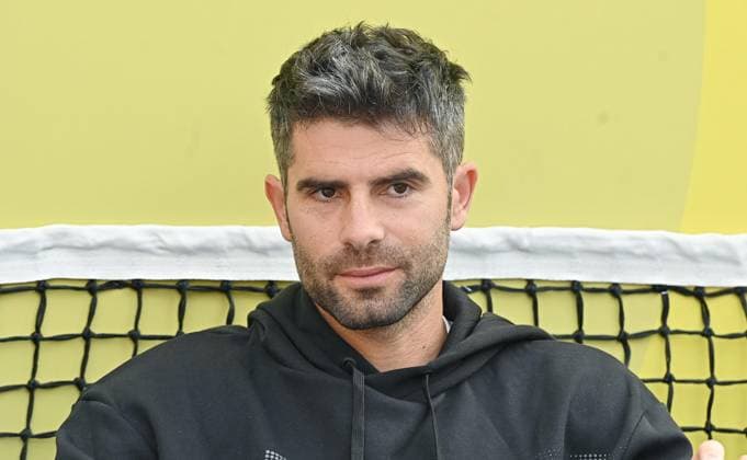 November 8, 2024, Turin: Italian tennis player Simone Bolelli during the press preview of Casa Tennis, Casa Gusto, Casa Media and inauguration of the collateral events on the occasion of the Nitto ATP, Tennis Herren Finals Torino 2024, in Turin, Italy, 08 November 2024..ANSA ALESSANDRO DI MARCO Nitto Atp Finals  - ZUMAa110 20241108_zaf_a110_022 Copyright: xAlessandroxDixMarcox xZ63x