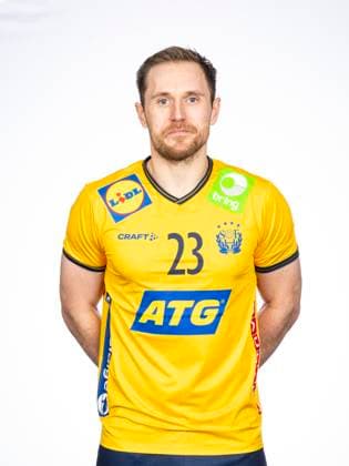 241108 Albin Lagergren poses for a portrait during a portrait shoot with Sweden on November 8, 2024 in Linköping  Copyright: CHRISTOFFERxBORGxMATTISSON BB241108CB001