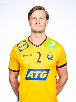 241108 Jonathan Carlsbogard poses for a portrait during a portrait shoot with Sweden on November 8, 2024 in Linköping  Copyright: CHRISTOFFERxBORGxMATTISSON BB241108CB004