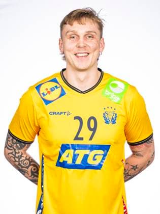 241108 Edwin Aspenbäck poses for a portrait during a portrait shoot with Sweden on November 8, 2024 in Linköping  Copyright: CHRISTOFFERxBORGxMATTISSON BB241108CB017