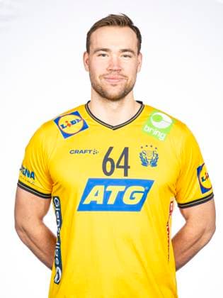 241108 Ludvig Jurmala Aström poses for a portrait during a portrait shoot with Sweden on November 8, 2024 in Linköping  Copyright: CHRISTOFFERxBORGxMATTISSON BB241108CB021