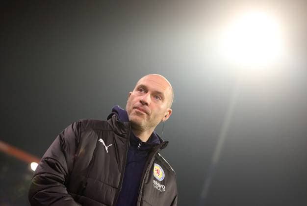 Braunschweig vs HSV, 2 BL Braunschweig, 08 11 2024, FOOTBALL Eintracht Braunschweig vs Hamburger SV, 2 BL, Season 2024 25 Head coach Daniel Scherning Eintracht Braunschweig Braunschweig