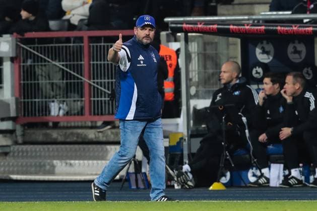 Coach Steffen Baumgart Hamburger SV 2 Soccer Bundesliga Season 2024 2025 Eintracht Braunschweig vs Hamburger SV at Eintracht Stadium in Braunschweig Soccer,Man,Men,Germany,08 11 2024